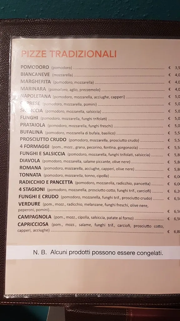 Menu_Pizzeria L'Airone_Alfonsine_image_4