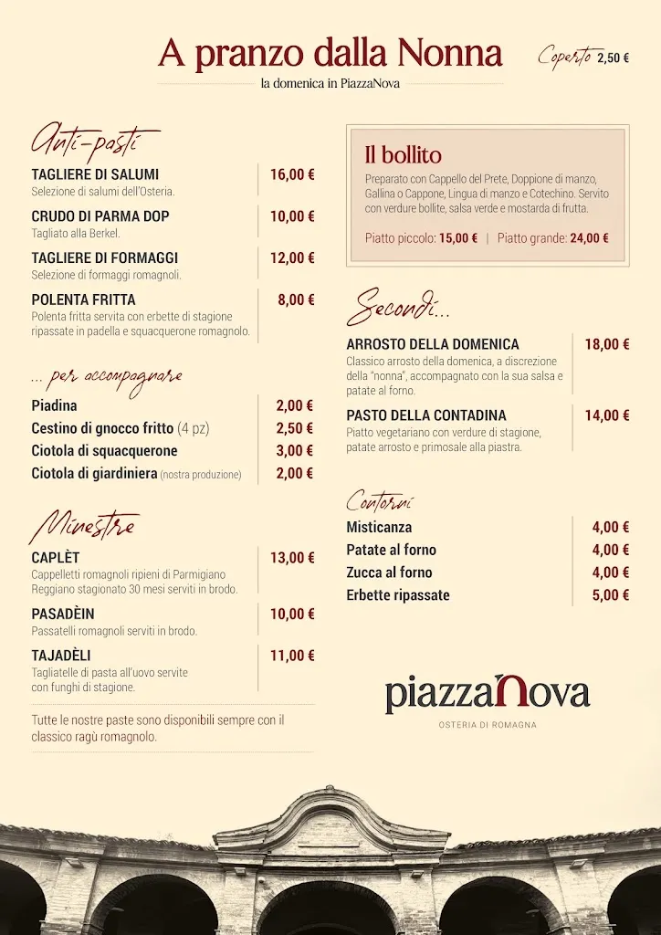 Menu_PiazzaNova Osteria_Bagnacavallo_image_2