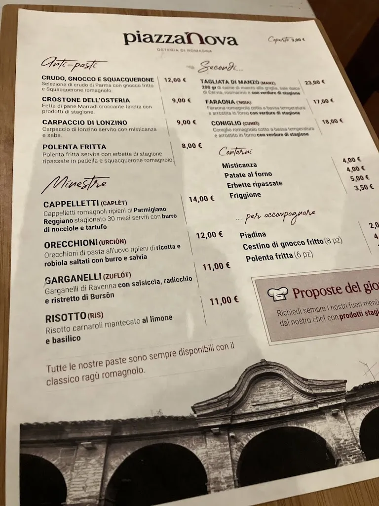 Menu_PiazzaNova Osteria_Bagnacavallo_image_4