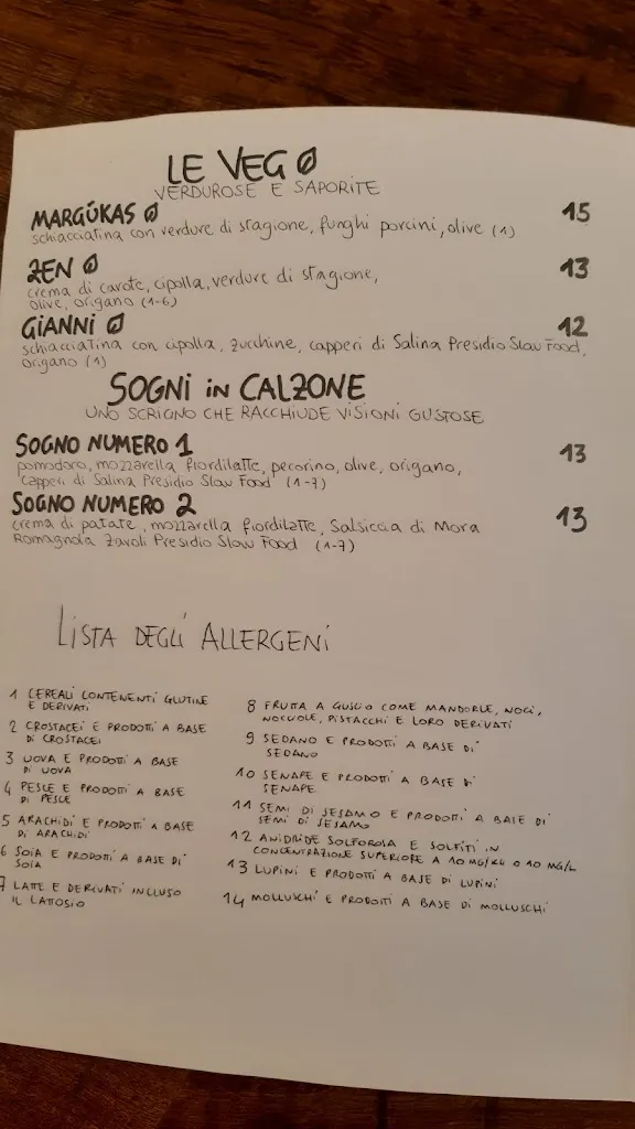Menu_Raggio di Sole osteria della pizza_Bagnacavallo_image_1