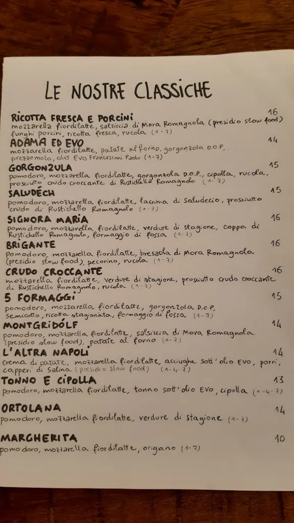 Menu_Raggio di Sole osteria della pizza_Bagnacavallo_image_2
