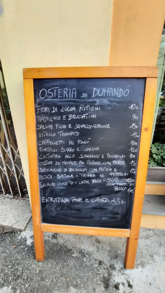 Menu_Osteria Da Dumandò_Bagnacavallo_image_1
