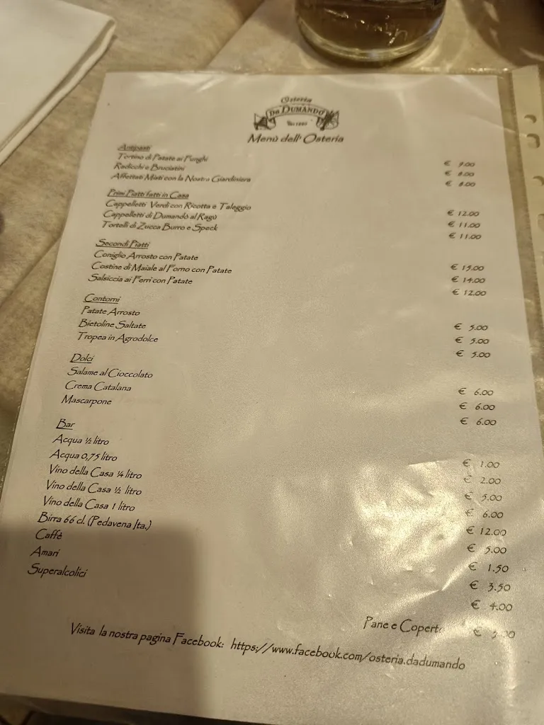 Menu_Osteria Da Dumandò_Bagnacavallo_image_3