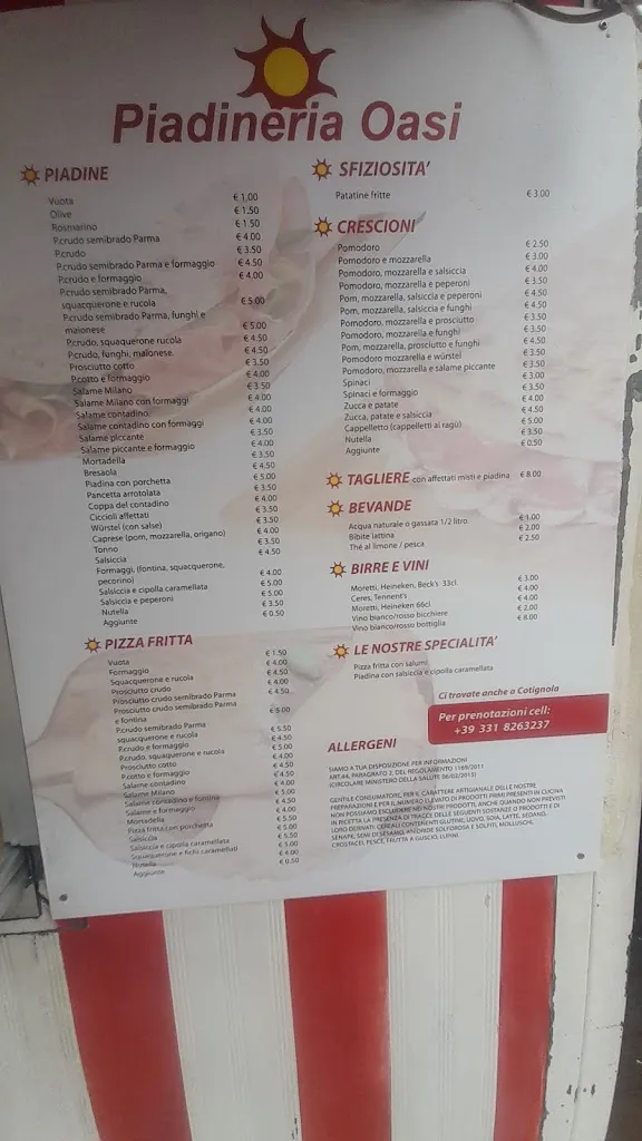 Menu_piadineria