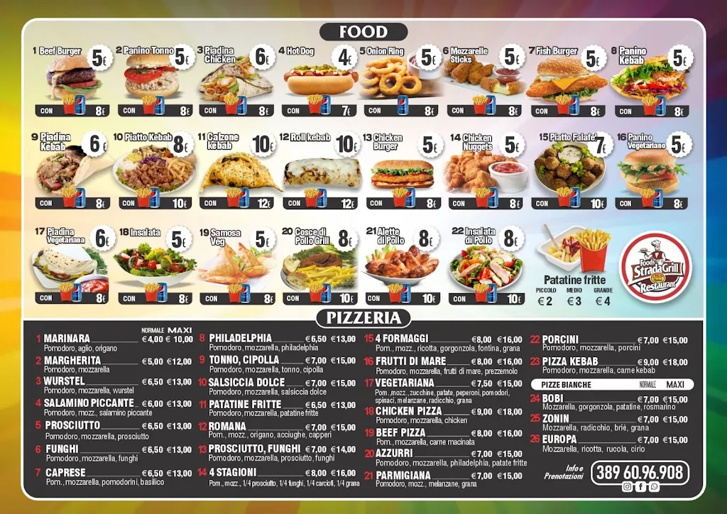 Menu_STRADA GRILL PIZZA E KEBAB BAGNACAVALLO_Bagnacavallo_image_1