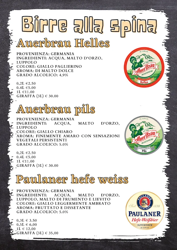 Menu_La Casa Della Birra_Bagnacavallo_image_1