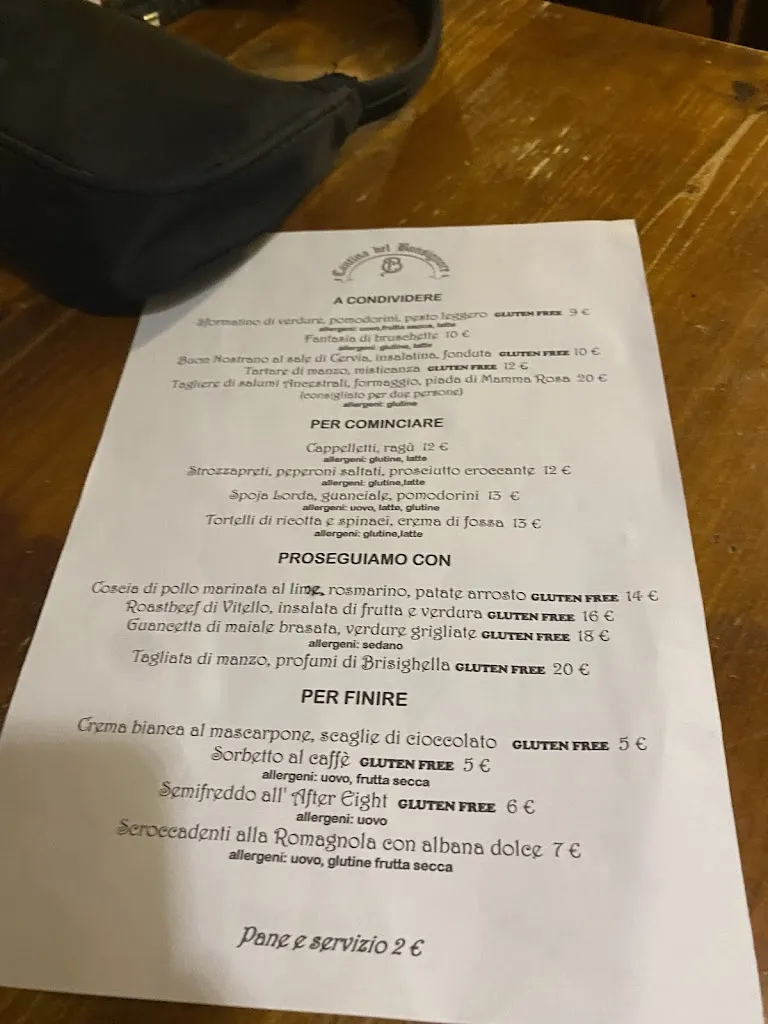 Menu_Cantina del Bonsignore_Brisighella_immagine_2