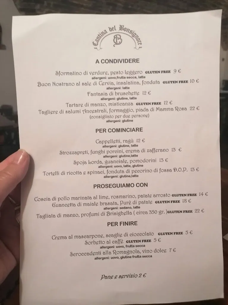 Menu_Cantina del Bonsignore_Brisighella_immagine_3