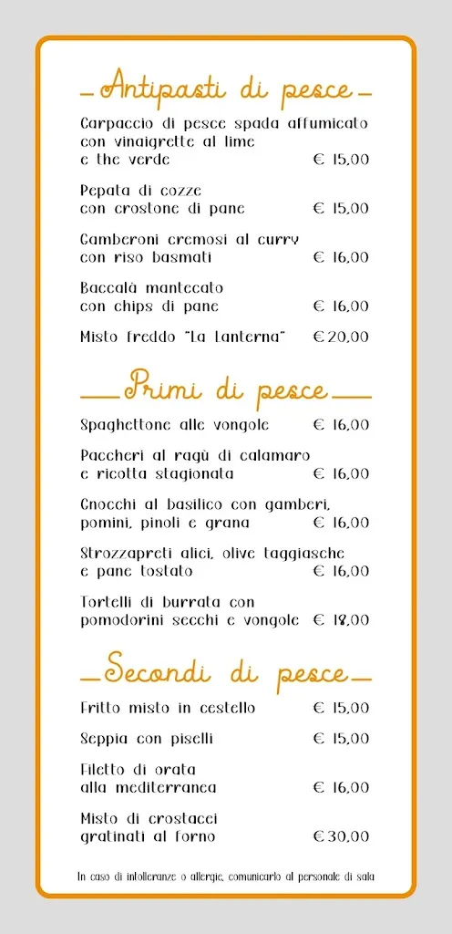Menu_La Lanterna_Brisighella_image_4