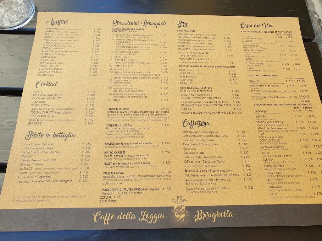 Menu_Caffè della Loggia_Brisighella_image_3