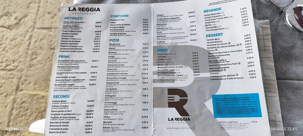 Menu_Ristorante La Reggia_Galatone_image_2