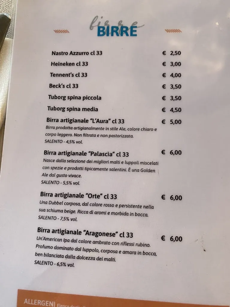 Menu_Ristorante La Reggia_Galatone_image_4