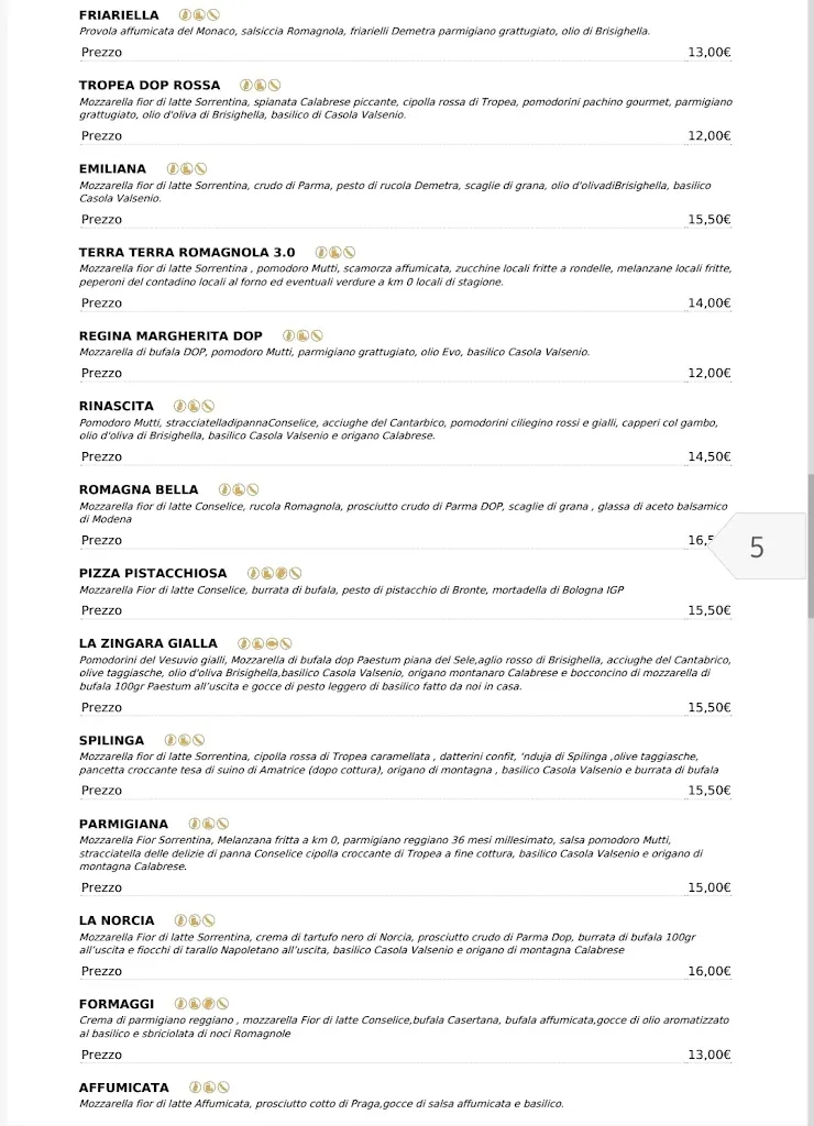 Menu_Civico 25 Il Gusto dell'inclusione pizzeria Castelbolognese_Castel Bolognese_image_2