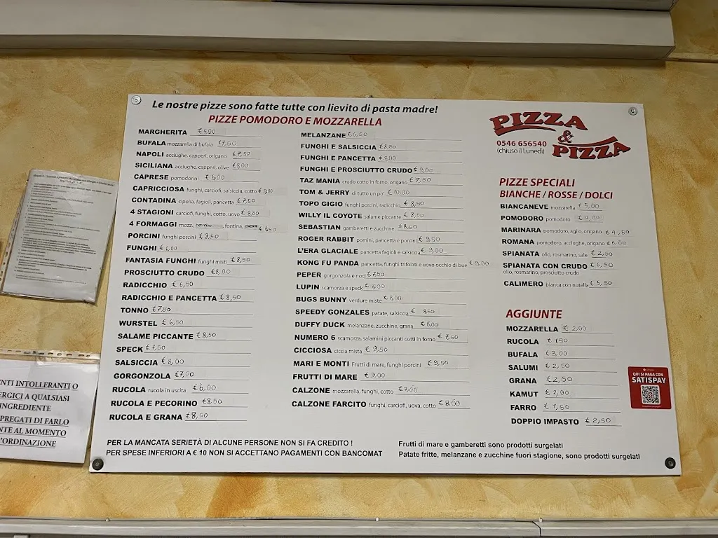 Menu_Pizza E Pizza Di Atzori Mattia_Castel Bolognese_image_1