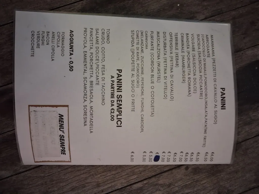 Menu_Trattoria Paninoteca MammaMia_Galatone_image_2