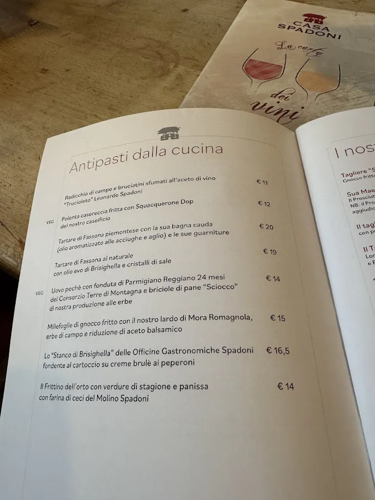 Menu_Casa Spadoni Faenza_Faenza_image_4