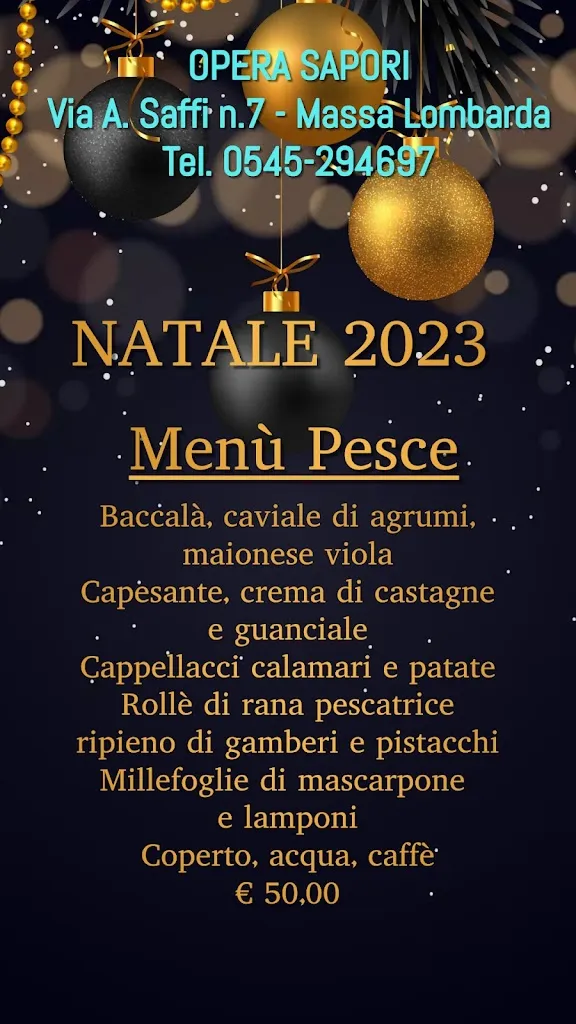 Menu_Opera Sapori Osteria Cucina_Massa Lombarda_image_2