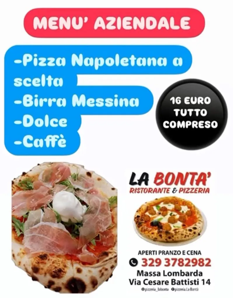 Menu_Ristorante Pizzeria la Bontà_Massa Lombarda_image_2