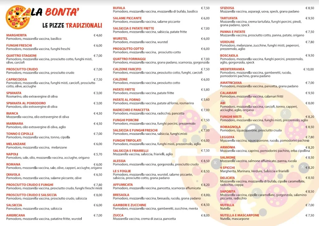 Menu_Ristorante Pizzeria la Bontà_Massa Lombarda_image_4