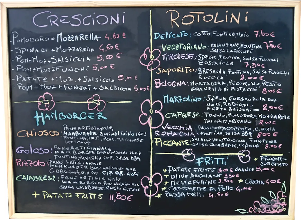 Menu_Il Chiosco di Massa - piadina, crescioni e pizza fritta_Massa Lombarda_image_1