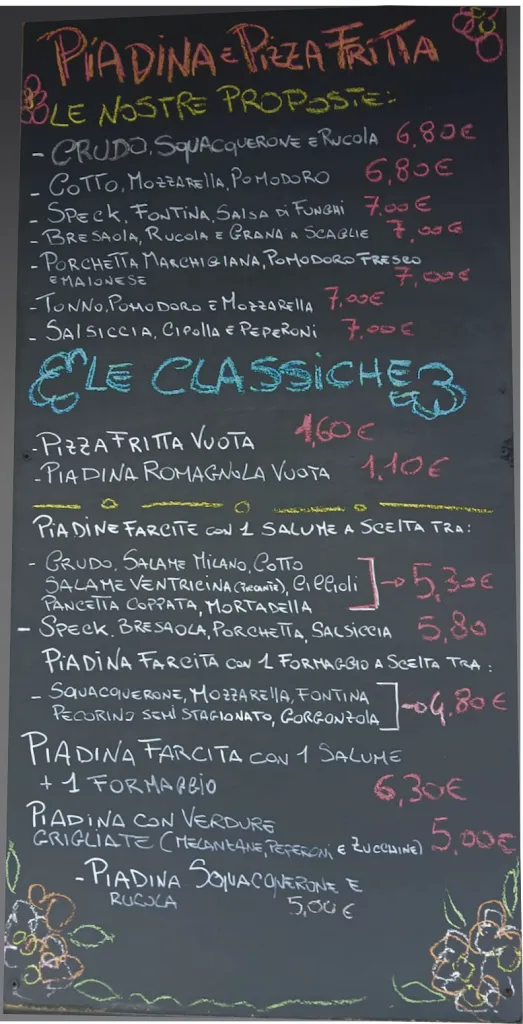 Menu_Il Chiosco di Massa - piadina, crescioni e pizza fritta_Massa Lombarda_image_2