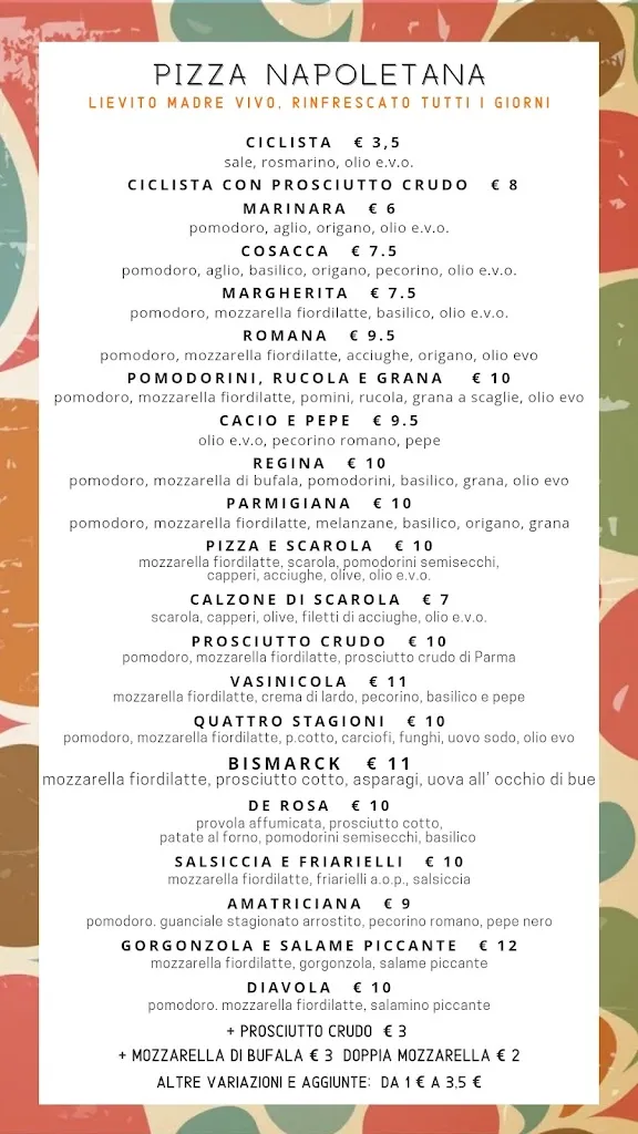 Menü_DaMario 1972 - pizzeria_Riolo Terme_Bild_1