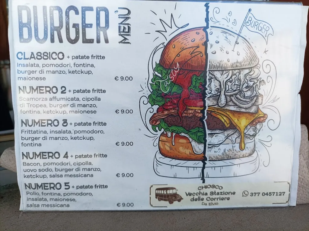 Menu_Chiosco Vecchia Stazione delle Corriere_Riolo Terme_image_1