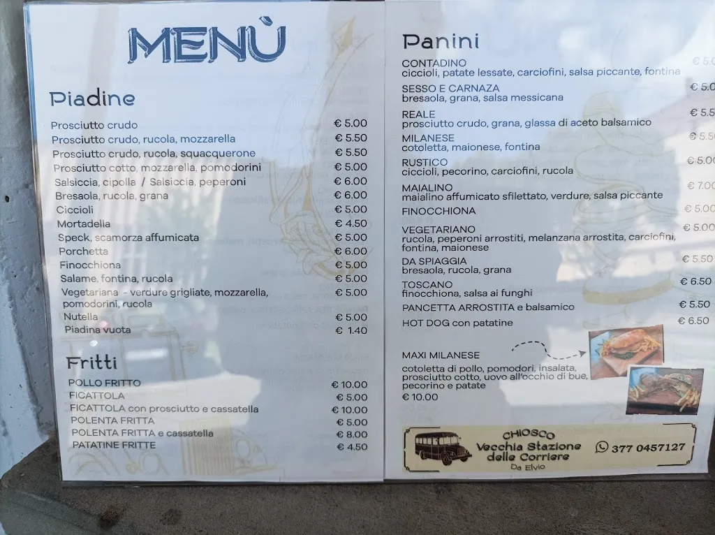 Menu_Chiosco Vecchia Stazione delle Corriere_Riolo Terme_image_2