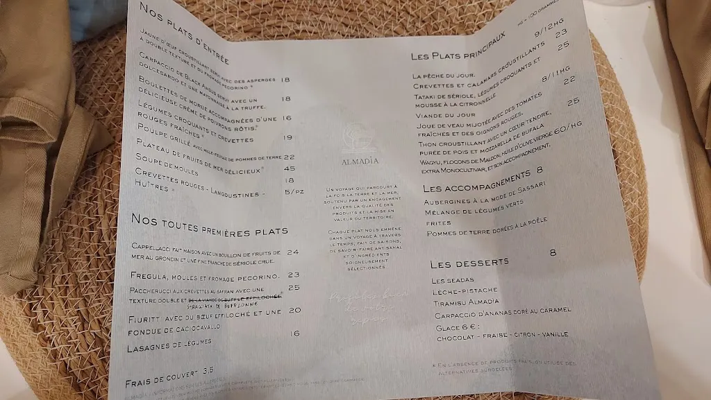Menu_Almadìa Restaurant_Aglientu_image_4