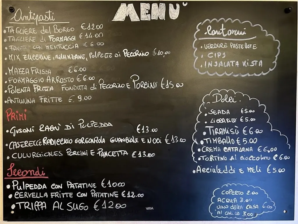 Menu_Osteria del Borgo_Aggius_image_4