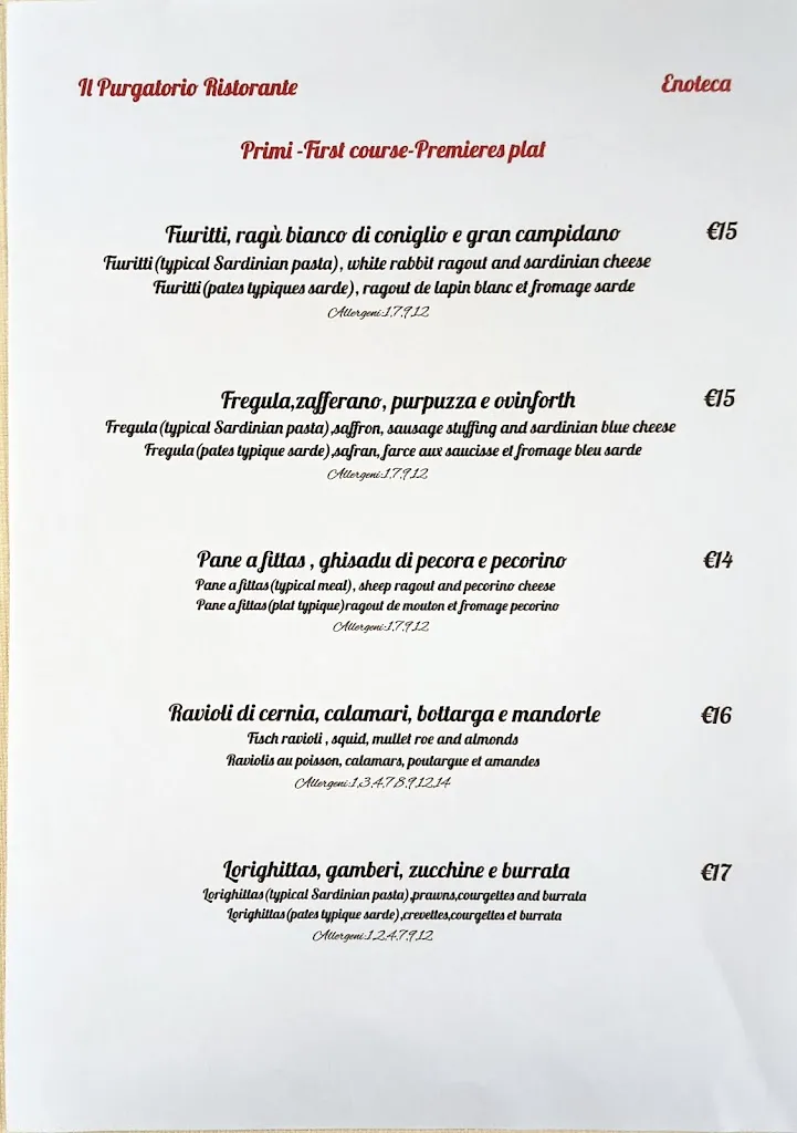 Menu_Il Purgatorio Ristorante_Aggius_image_4