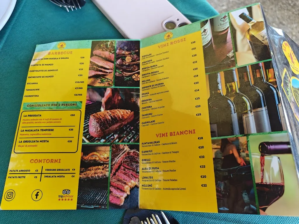 Menu_Ristorante di montagna Li Mulini_Aggius_image_1