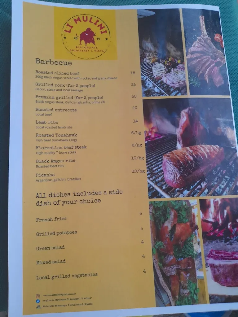 Menu_Ristorante di montagna Li Mulini_Aggius_image_2