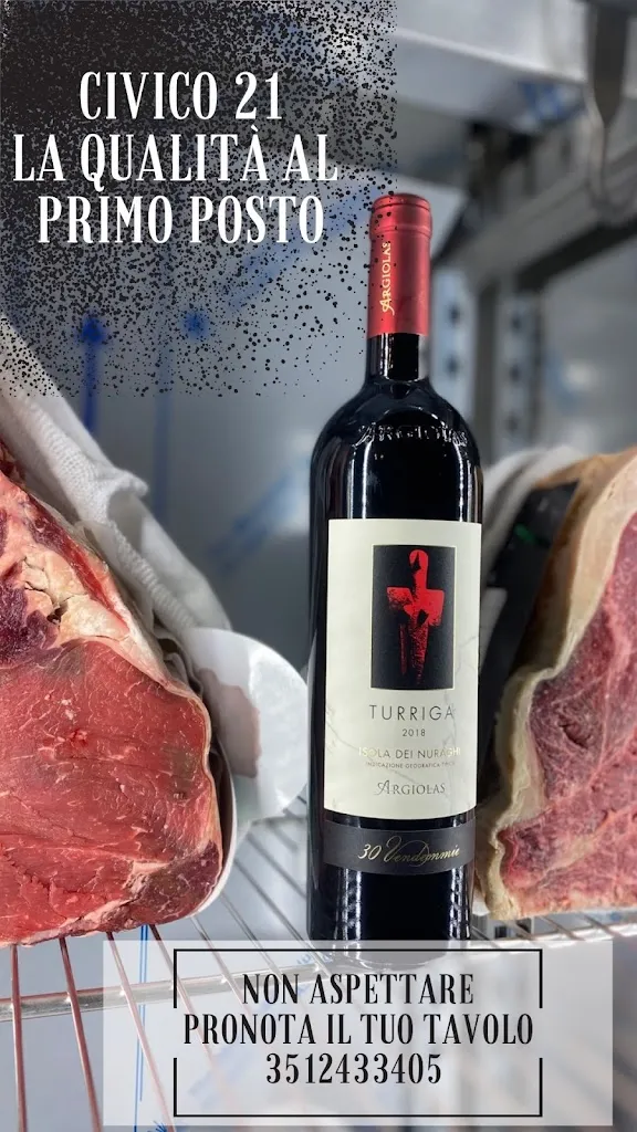 Civico 21 restaurant in Alà dei Sardi