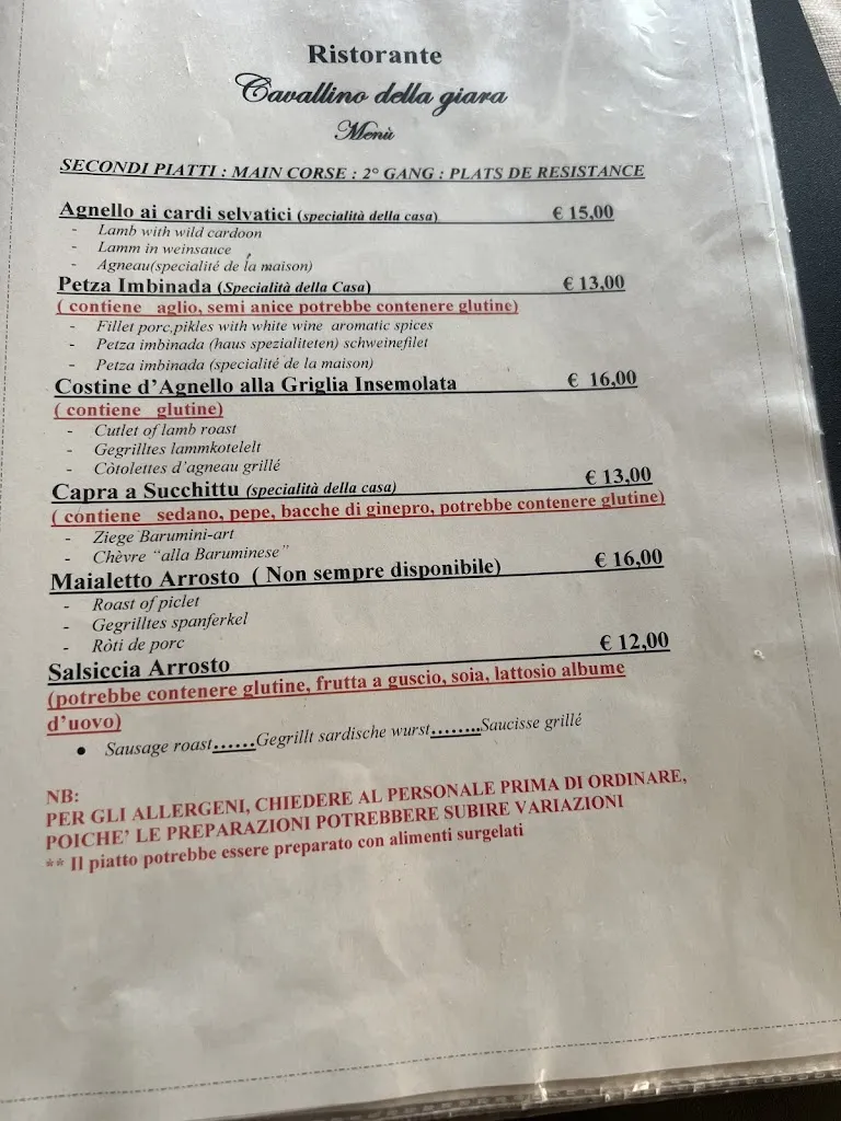 Menu_Cavallino della Giara_Albagiara_immagine_2