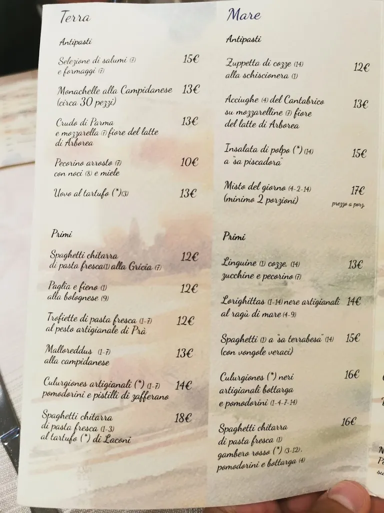 Menu_Trattoria Ristorante Margherita Arborea_Arborea_image_4