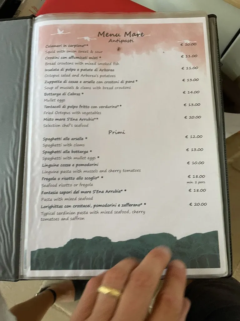 Menu_Ristorante Pizzeria S’Ena Arrubia_Arborea_image_4