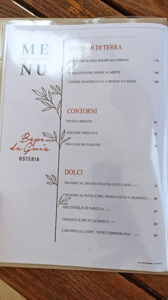 Menu_Osteria Bepi Da Guia_Arbatax_image_3
