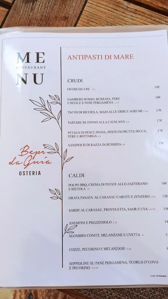 Menu_Osteria Bepi Da Guia_Arbatax_image_4