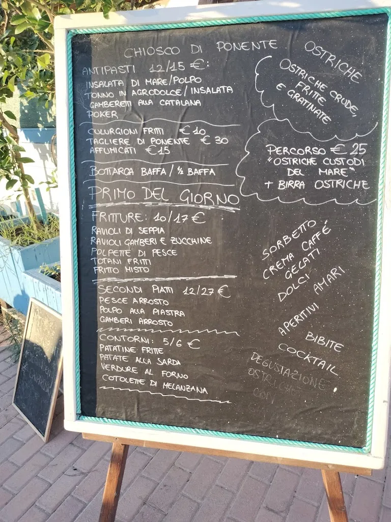 Menu_Ittiturismo Chiosco di Ponente - Oyster Bar_Arbatax_image_3