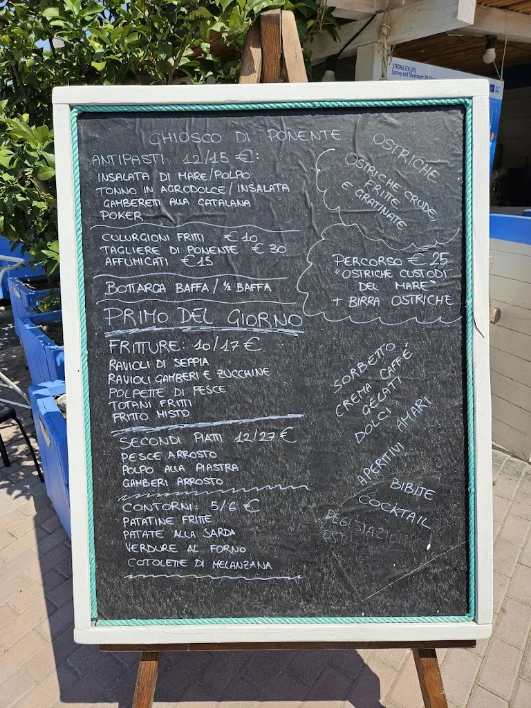 Menu_Ittiturismo Chiosco di Ponente - Oyster Bar_Arbatax_image_4