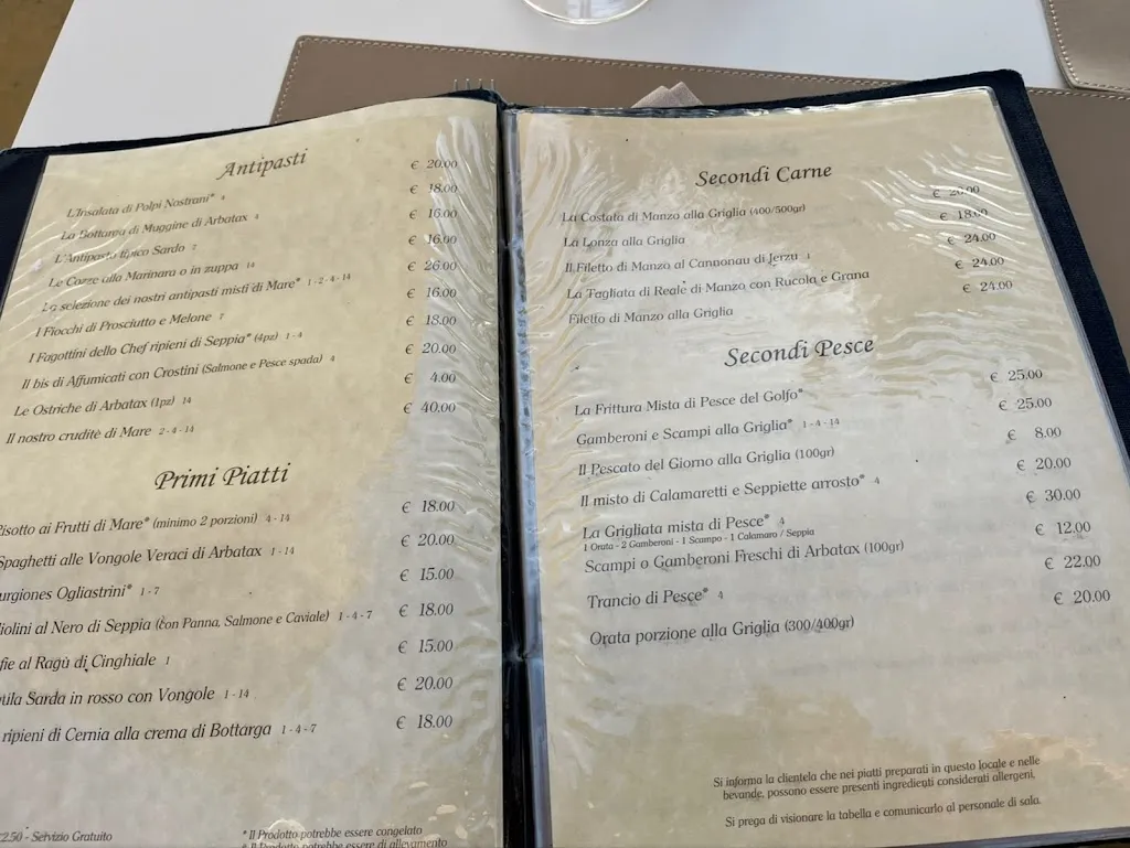 Menu_Le Terrazze_Arbatax_image_1