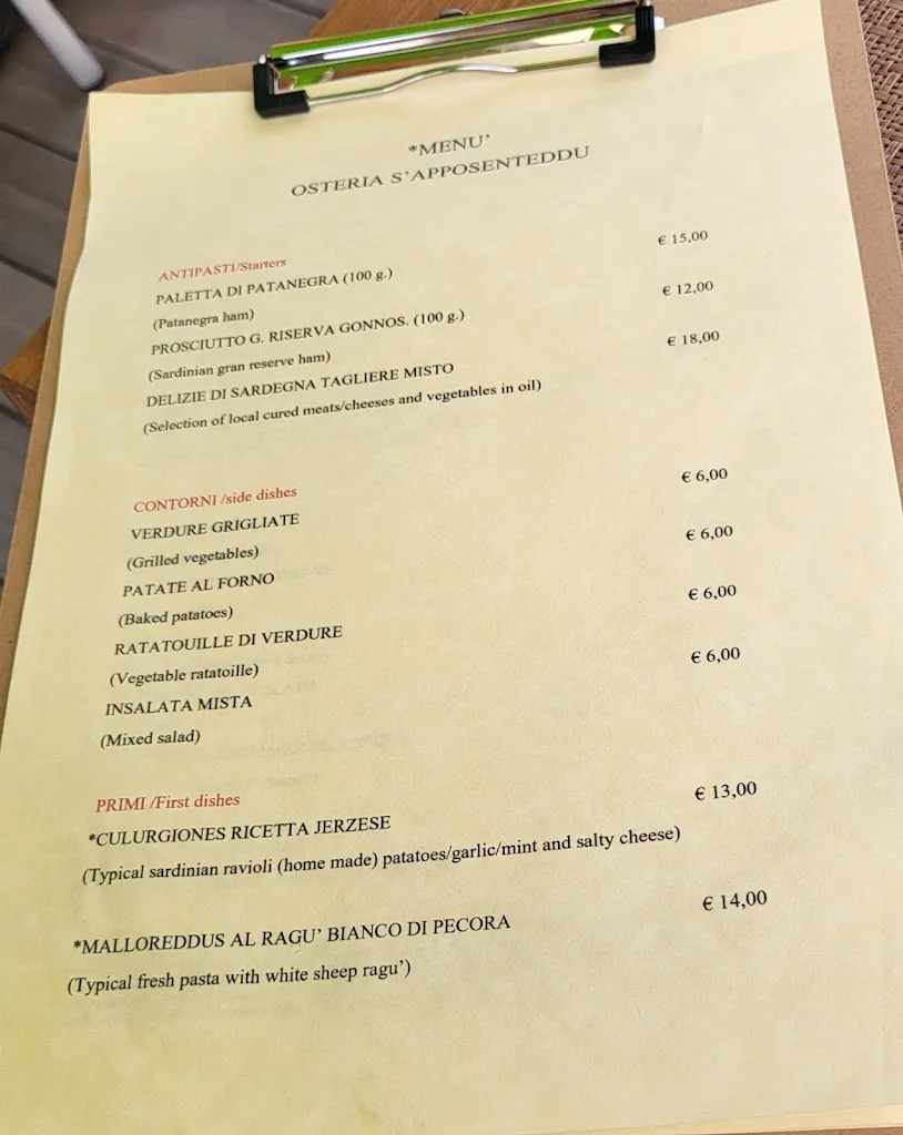 Menu_S'Apposenteddu_Arbatax_image_1