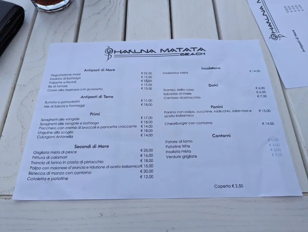 Menu_Hakuna Matata Beach_Arbatax_image_3