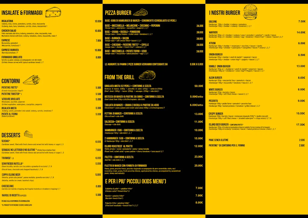 Menu_ISLAND BEER_Arbatax_image_1