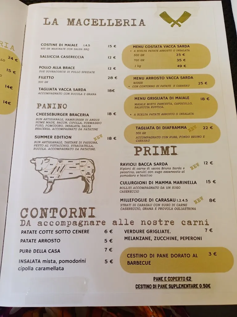 Menu_Braceria Pezza Orrostu • Steak House Tortoli_Arbatax_image_3