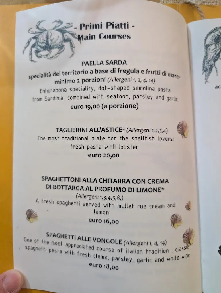 Menu_Ristorante Enhorabona_Alghero_immagine_4