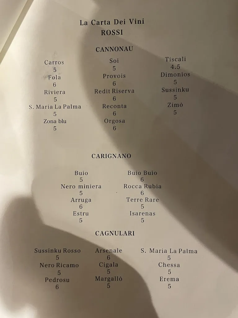 Menu_Prosciutteria Sant Miquel_Alghero_image_4