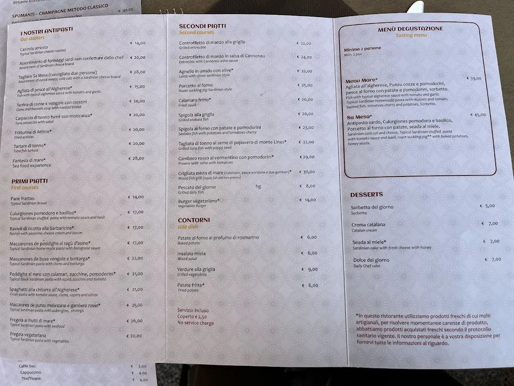 Menu_Ristorante Sa Mesa_Alghero_image_2