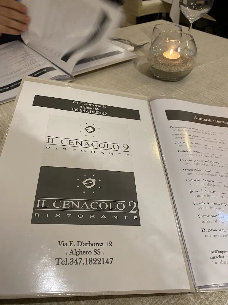 Menu_Ristorante Il Cenacolo 2_Alghero_image_1